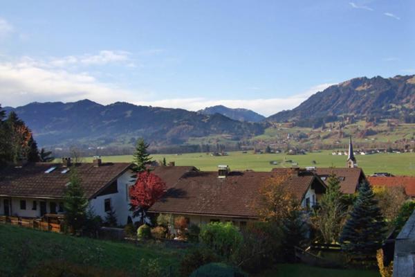 Chaletwohnung Allgaeutraum In Ruhiger Lage Von Burgberg Unterhalb Vom Gruenten Bagian luar foto